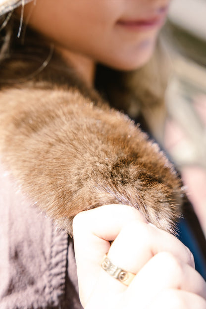 New Denim Jacket -  Mink - Brown