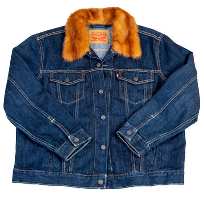 New Denim Jacket - Red Fox - Dark Blue